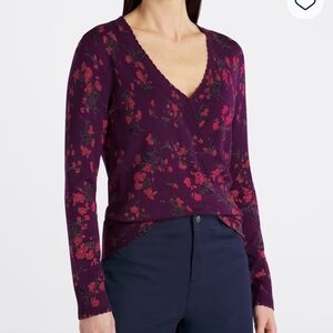 Daniel Rainn Surplice Sweater